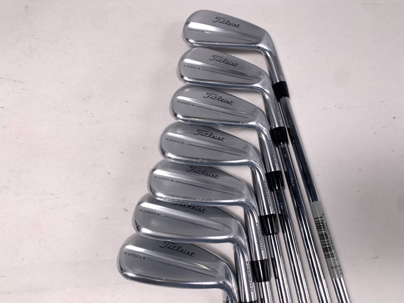 Titleist T250 Launch Spec 2025 Iron Set 5-PW+GW NS Pro 750GH neo Regular RH NEW