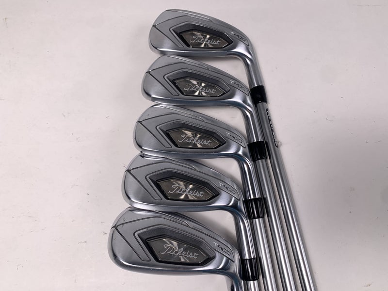 Titleist T400 Iron Set 7-PW+GW Fubuki MV Series Senior Graphite RH
