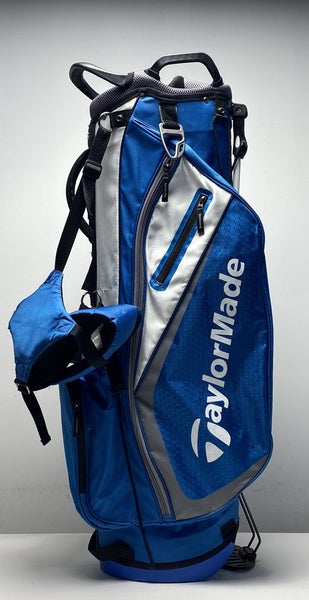 Taylormade Lightweight Stand Bag Blue 7-Way Divide Dual Strap Golf Bag