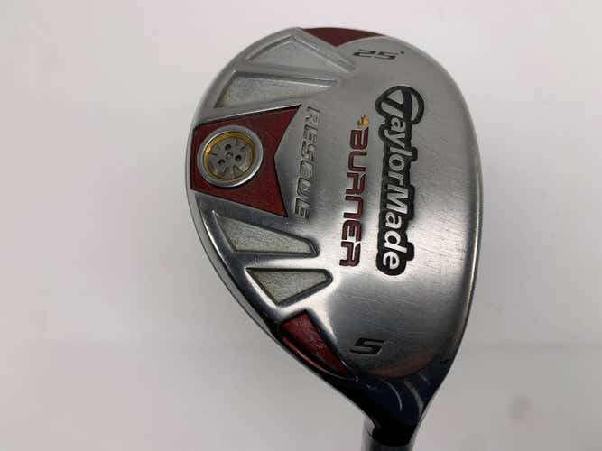 TaylorMade Burner Rescue 5 Hybrid 25* REAX SuperFast Senior Graphite Mens RH