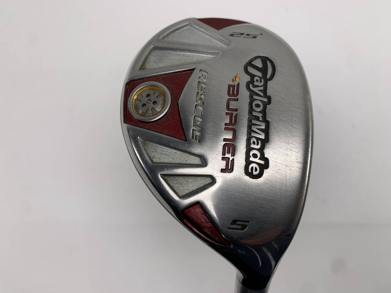 TaylorMade Burner Rescue 5 Hybrid 25* REAX SuperFast Senior Graphite Mens RH