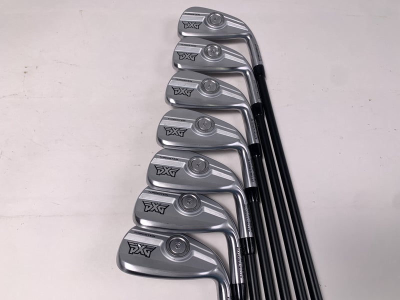 PXG 0311 P GEN7 Chrome Iron Set 5-PW+GW KBS Max Graphite Iron 45 Senior RH
