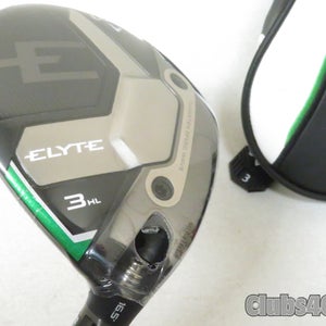 Callaway Elyte Fairway 16.5  3HL Denali Charcoal 70g 6.0 Stiff Flex +Cover  NEW