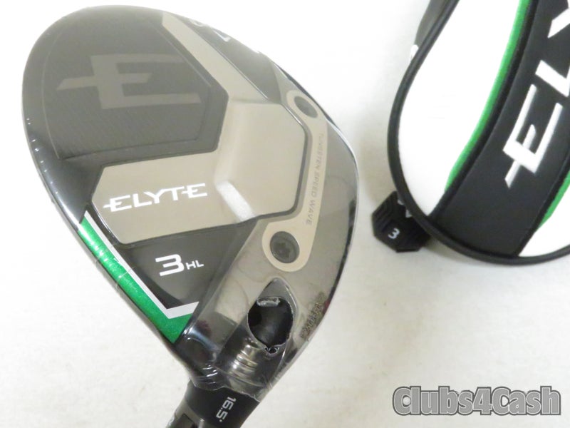 Callaway Elyte Fairway 16.5 3HL Denali Charcoal 70g 6.0 Stiff Flex +Cover NEW