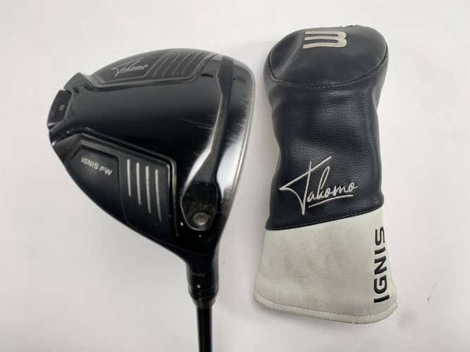 Takomo Ignis 3 Fairway Wood 15* Drago 65 Three Regular Graphite Mens RH HC