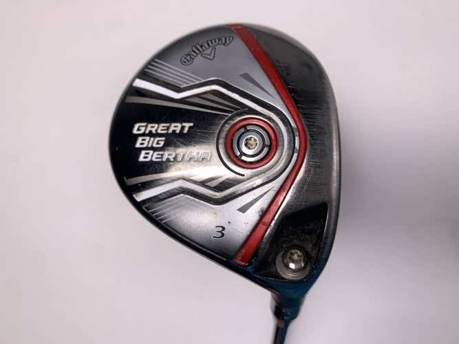 Callaway Great Big Bertha 2015 3 Fairway Wood 15* Kuro Kage 60g Stiff RH