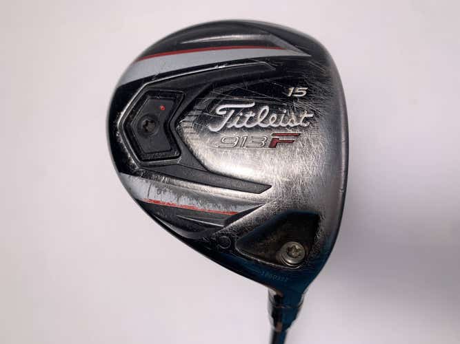 Titleist 913 F 3 Fairway Wood 15* Diamana D+82x5ct 82g Stiff Graphite Mens RH