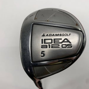 Adams Idea A12 OS 5 Fairway Wood 18* Grafalloy 50g Senior Graphite Mens LH