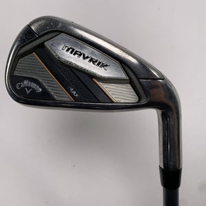 Callaway Mavrik Max Single 6 Iron Project X Catalyst 5.5 65g Regular Mens RH