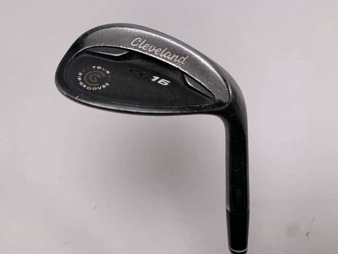 Cleveland CG16 Black Zip Groove Sand Wedge SW 56* 14 Traction Mens RH +1.5"