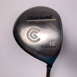Cleveland Launcher 3 Fairway Wood 15* Launcher Gold 55g Regular Graphite Mens RH