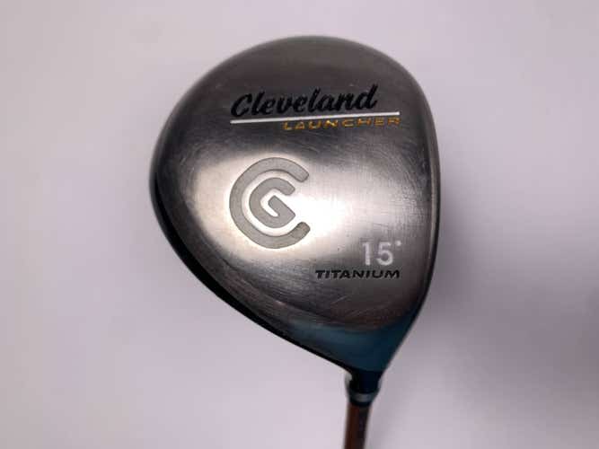 Cleveland Launcher 3 Fairway Wood 15* Launcher Gold 55g Regular Graphite Mens RH