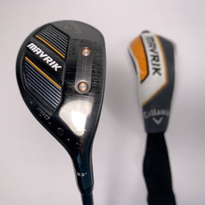 Callaway Mavrik Pro 4 Hybrid 23* KBS Hybrid 80g Stiff Graphite Mens RH HC