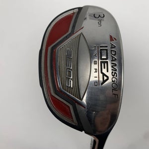 Adams Idea A3 OS 3 Hybrid 19* Prolaunch Platinum Regular Graphite Mens RH