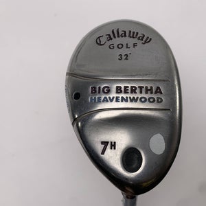 Callaway Big Bertha Heavenwood 7 Hybrid 32* Big Bertha Gems 55g Ladies RH