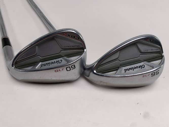 Cleveland CBX 2 Wedge Set 56* 12 | 60* 10 DG 115g Wedge Steel Mens RH