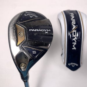 Callaway Paradym X 5 Hybrid 24* Aldila Ascent 50g Senior Graphite Mens LH HC