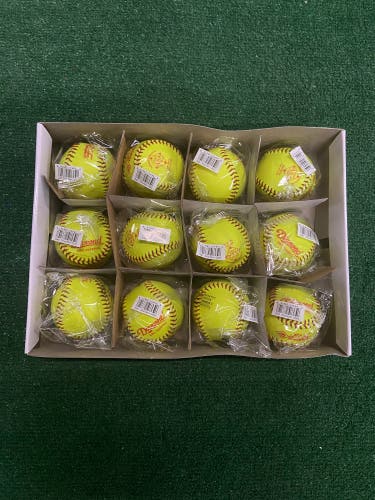 Diamond DRC-10 Softballs (1 Dozen) (New) 10"