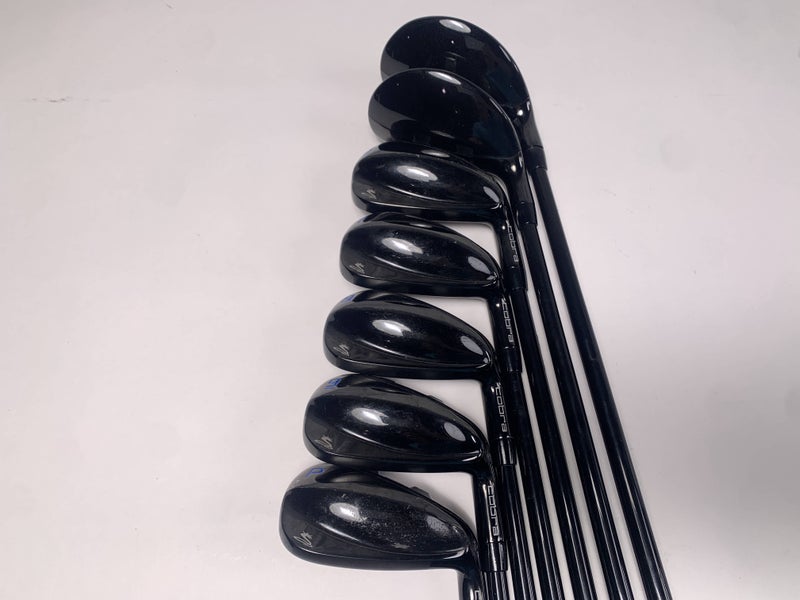 Cobra T-Rail Hybrid Iron Set 4H-5H 6-PW UltraLite 45g Senior RH Midsize Grips