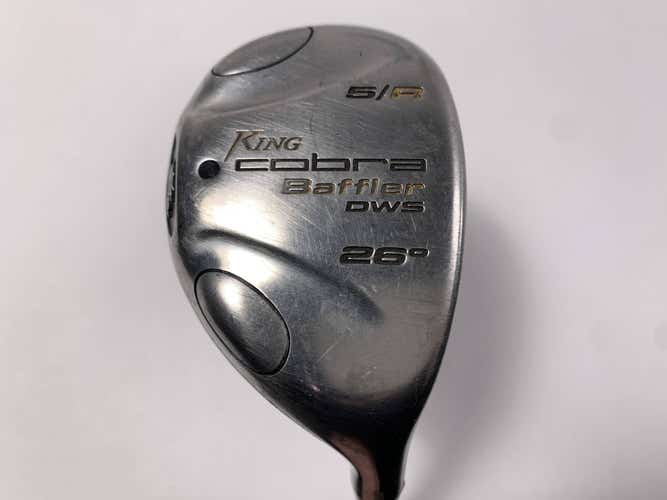 Cobra Baffler DWS 5 Hybrid 26* Aldila NV HL 65g Stiff Graphite Mens RH
