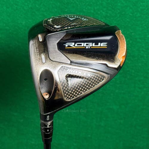 LH Callaway Rogue ST MAX LS 9 Driver Tensei  AV Series 65-S Graphite Stiff w/HC