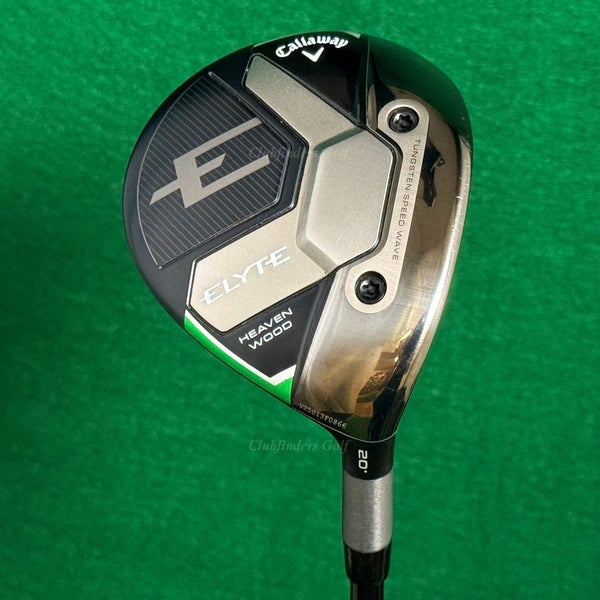 Callaway ELYTE 20 Fairway Wood Heaven Wood Mitsubishi Kai'li 60S Stiff w/ HC