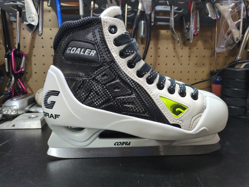 New Graf Regular Width Size 6 550 Supra Goaler Hockey Goalie Skates