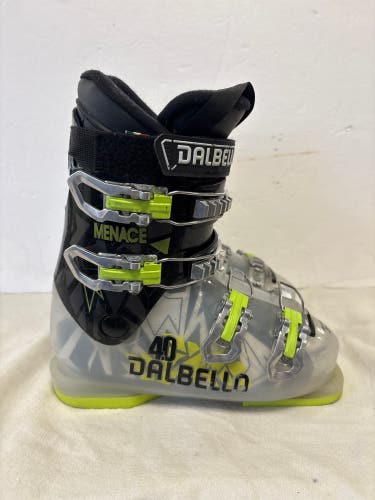 Mondo 22 & 22.5 Kid's Dalbello Menace 4.0 All Mountain Ski Boots (Used)