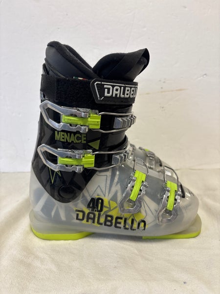 Mondo 22 & 22.5 Kid's Dalbello Menace 4.0 All Mountain Ski Boots (Used)