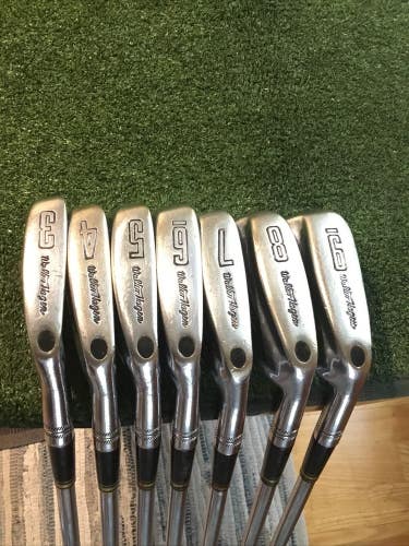 Walter Hagen Haig Ultra Irons Set (3-9 Irons) Steel Shafts (STD -1 Inch)
