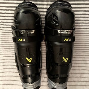 Senior Bauer Supreme M3 14" Shin Pads (Used)