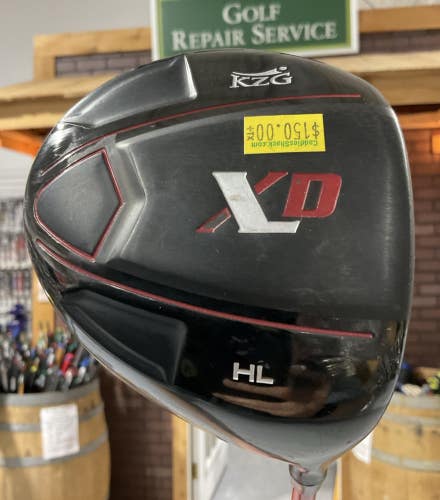 KZG XLD 12 Driver 45" NOVA TECH 5000 Regular Flex Graphite Shaft RH USED