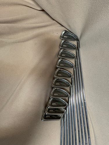 Men's Ping ISI K Right Handed Uniflex (10 Clubs) LW Steel Shaft (Used)