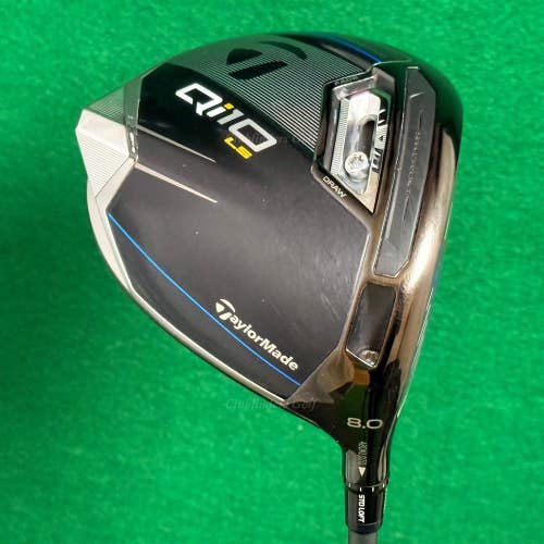 TaylorMade Qi10 LS 8 Driver HZRDUS Smoke Green 6.5 60g Graphite Extra Stiff