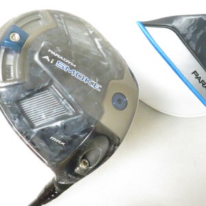 Callaway Paradym Ai Smoke MAX Driver 10.5 Denali Black 70 6.5 X +Cover .. NEW