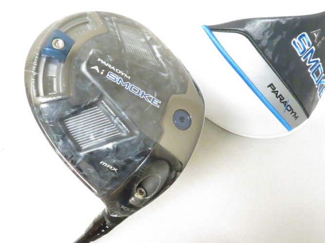 Callaway Paradym Ai Smoke MAX Driver 10.5 Denali Black 70 6.5 X +Cover .. NEW