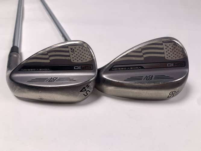 Titleist Vokey SM10 Nickel Wedge Set 54* 8 58* 10 DG S300 Wedge Steel Mens RH