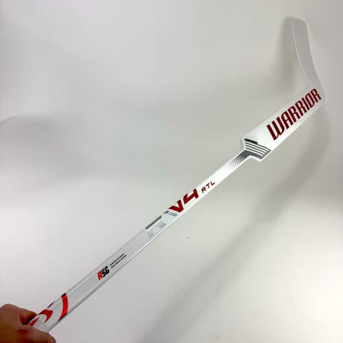 New Regular White and Red Warrior Ritual V4 | 23" Paddle W31 Curve | Lyon | J796