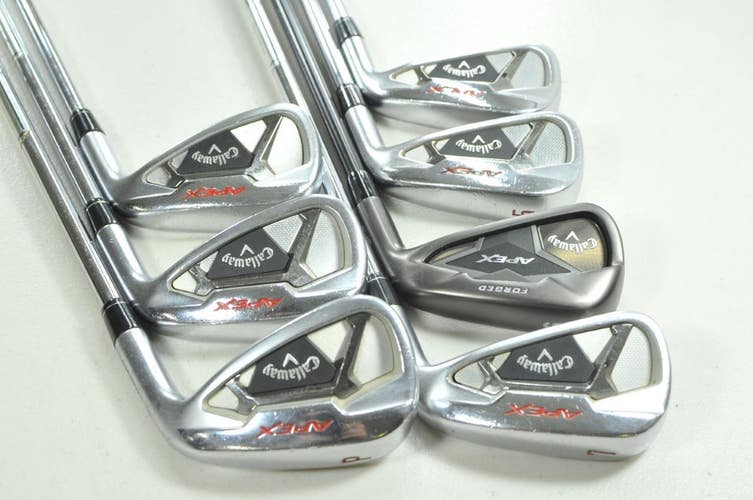 Callaway Apex 21 4-PW Iron Set Stiff Flex Right Elevate MPH 95g Steel # 207815