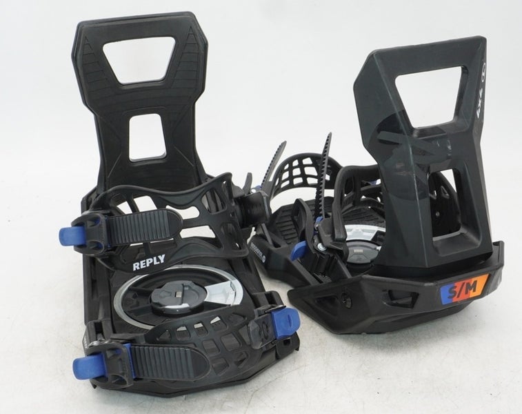 Rossignol Reply 4x4 Snowboard Bindings - Size S/M (Fits US Size 5.0 - 8.0) Used