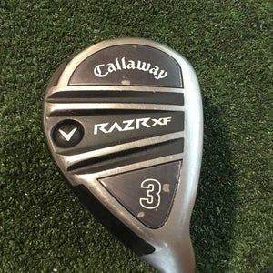 Callaway Razr XF 21* 3 Hybrid Regular 60g Graphite Shaft (40) *VGC*