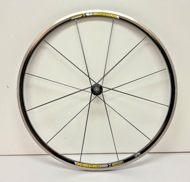 XERO LITE XSR-4 24-Paired Spoke Black Aluminum 622x13/700C Road Bike Front Wheel
