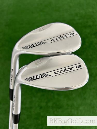 LH Cobra Snakebite SB One Length 2 Wedge Set (56 & 60 Degrees)