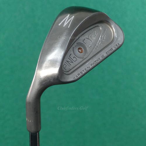 LH Ping Eye 2 Square Groove Brown Dot PW Pitching Wedge Cushin JZ Steel Stiff