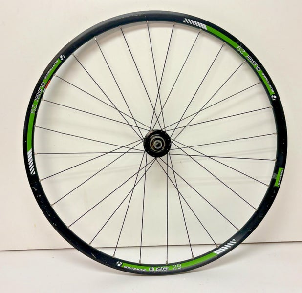 Bontrager Duster 32-Spoke Black Aluminum Disc Brake Thru Axle 29er Rear Wheel