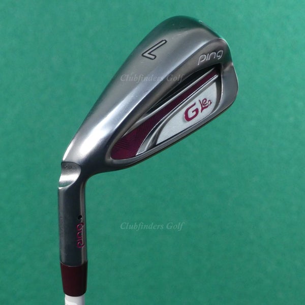 LH Lady Ping G Le2 Black Dot Single 7 Iron Factory ULT 240 Graphite Ladies Lite