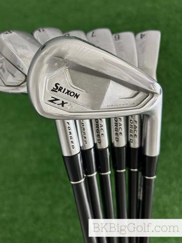 Srixon ZX4 / ZX5 Mkii Forged Combo Iron Set 4-P / Catalyst 50 Regular Graphite