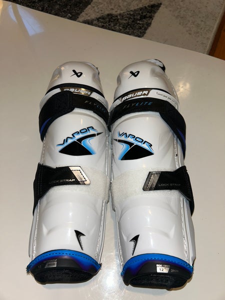 NEW Bauer Flylite Shin Guards Size 12