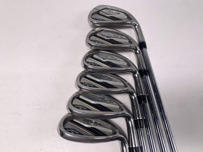 Callaway Mavrik Iron Set 7-PW+GW+SW KBS Max 85g Regular Steel Mens RH