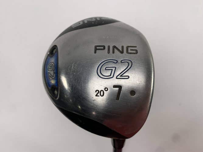 Ping G2 7 Fairway Wood 20* TFC100 Soft Regular Senior Graphite Mens RH